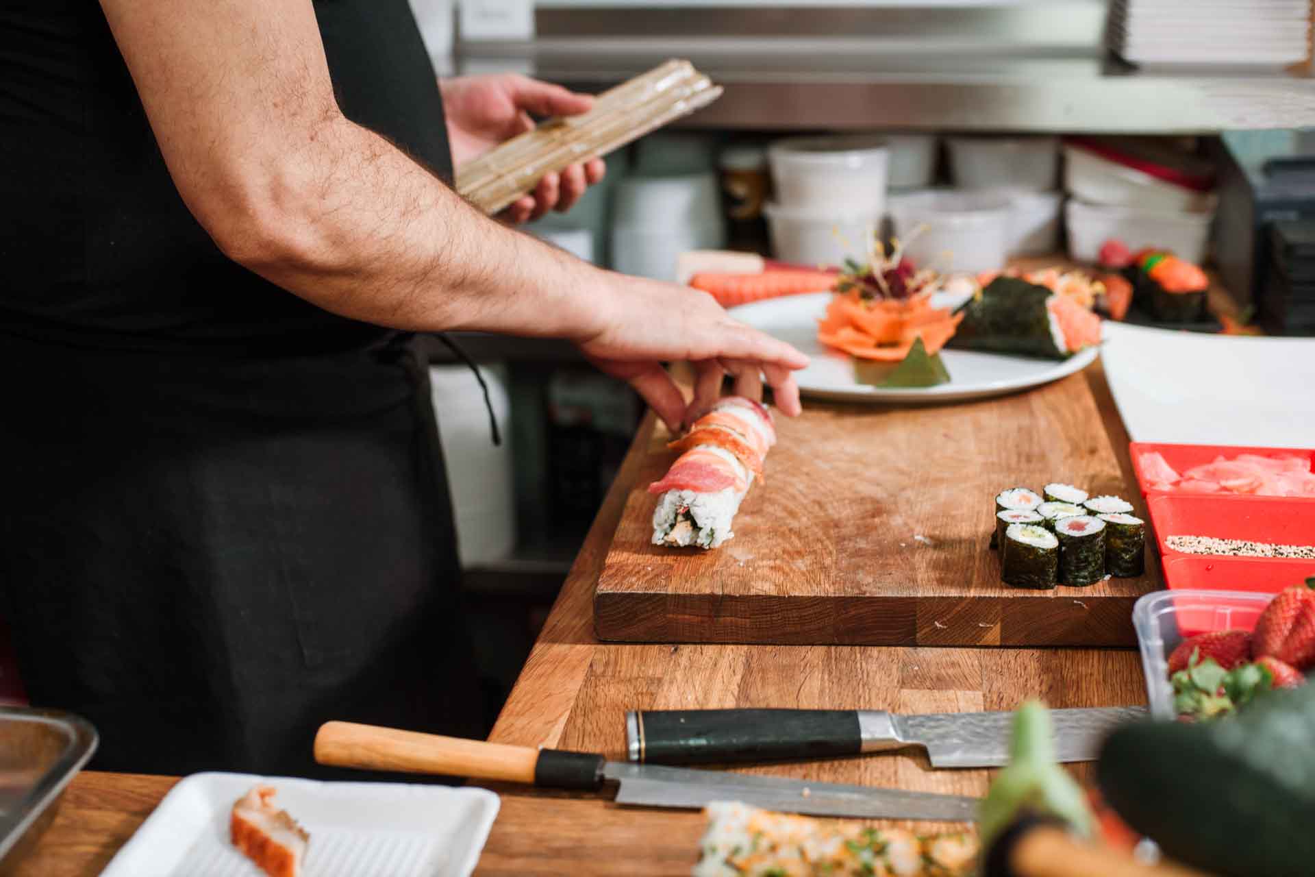 Eat2Gather sushiworkshop Amsterdam