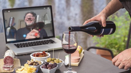 Eat2Gather online wijnproeverij