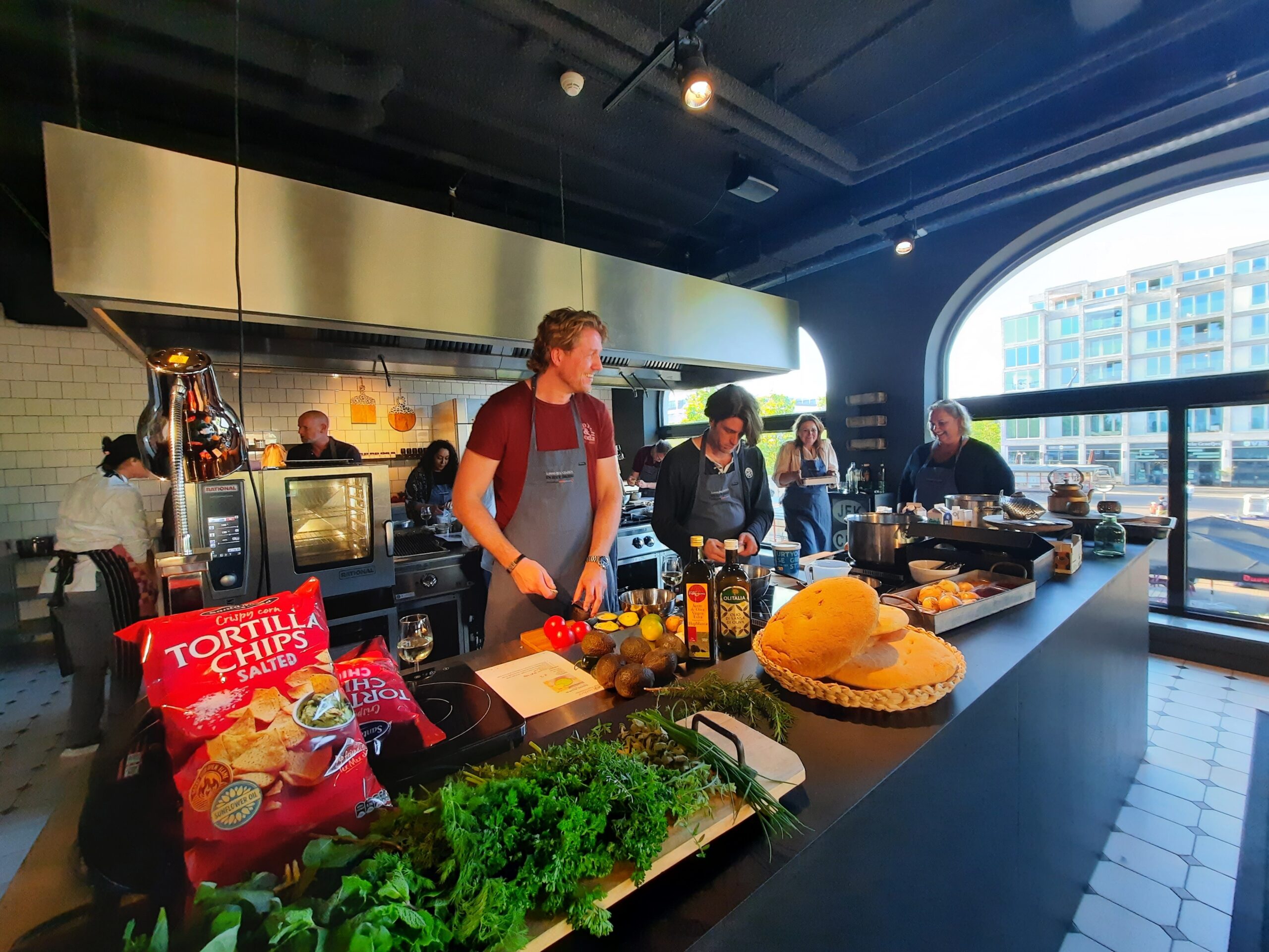 Eat2Gather kookworkshop het Amsterdamse proeflokaal