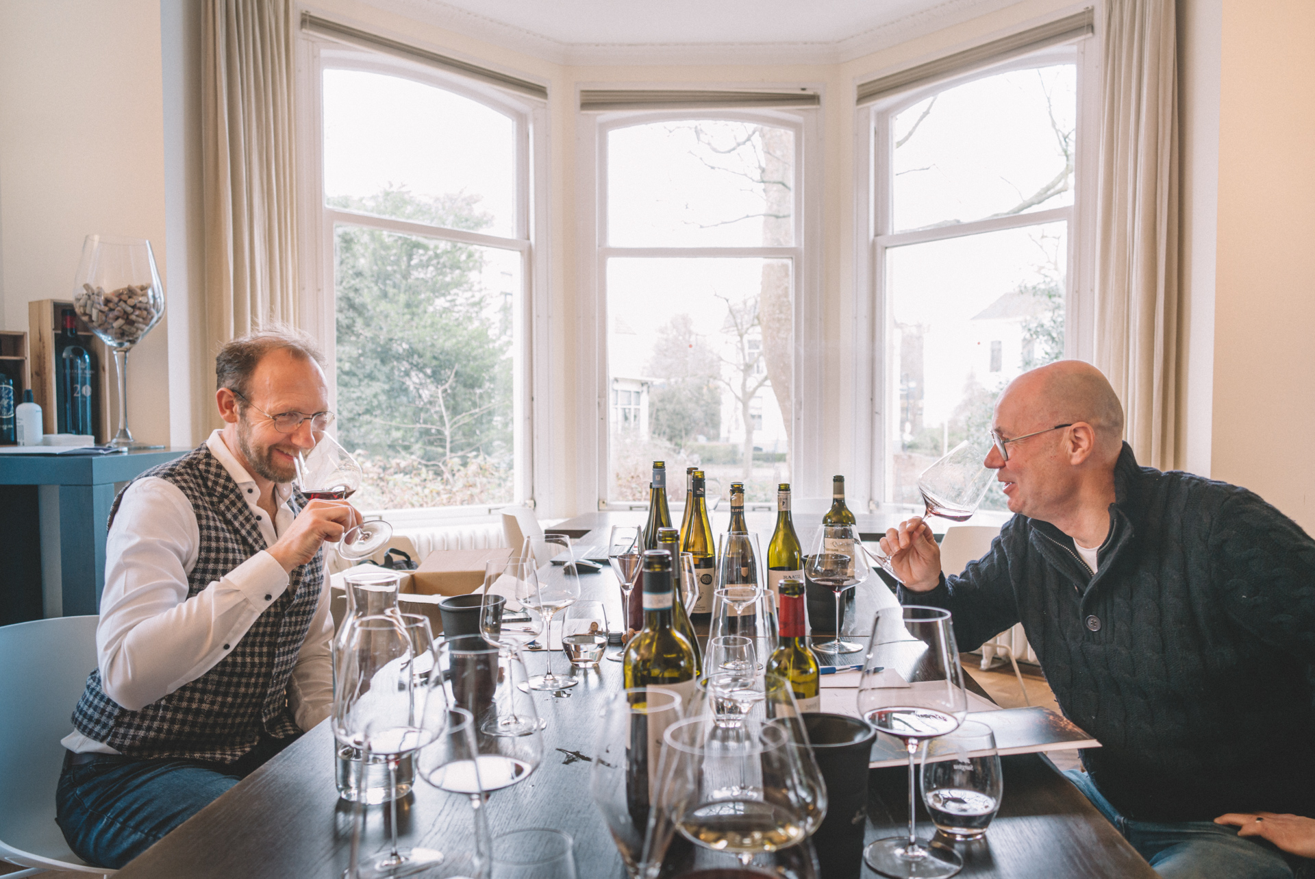 Eat2Gather culinaire expeditie de favoriete wijnen van topchef Erik de Boer en Vinoloog Wieger Roelevink