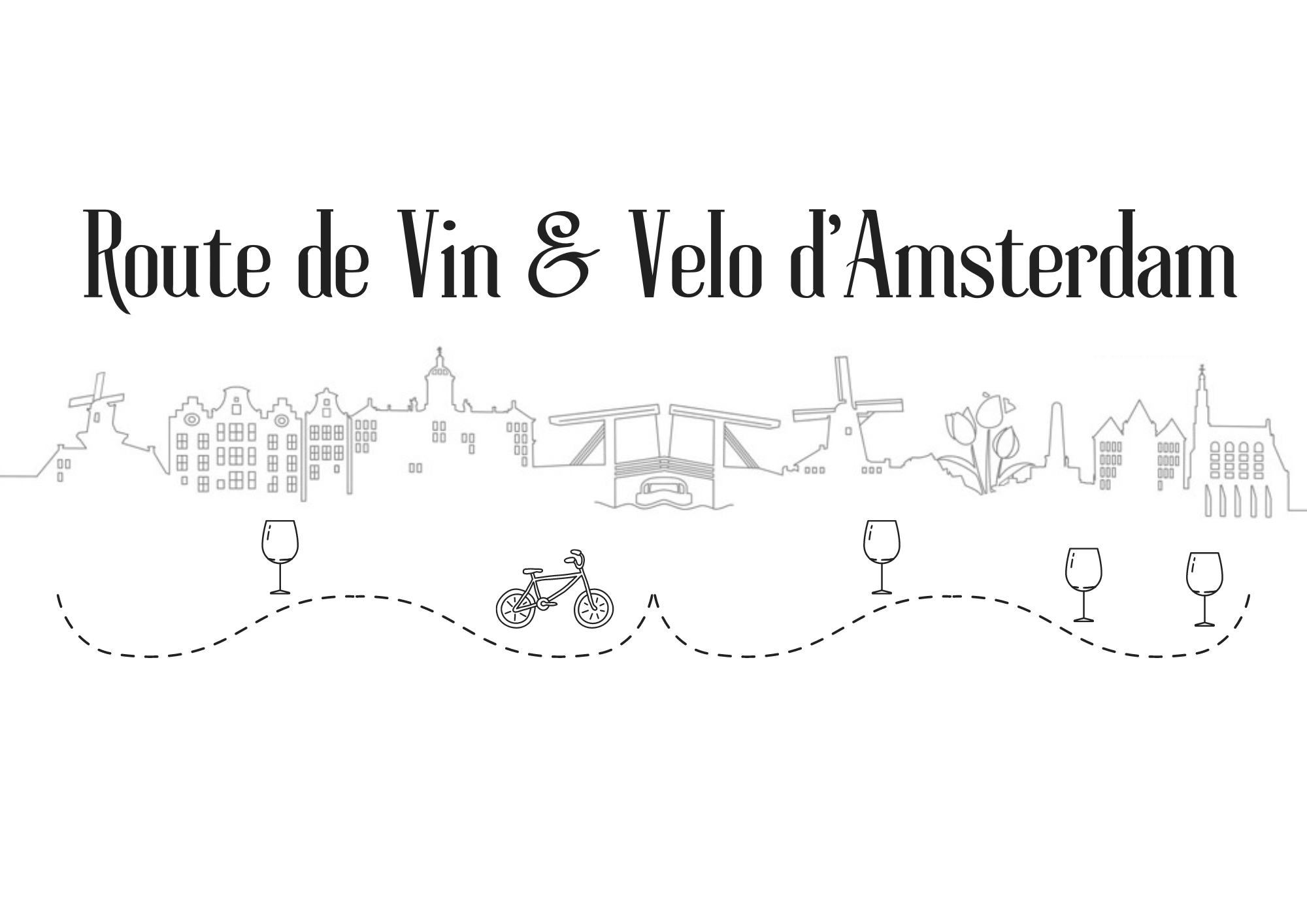 Eat2Gather route de Vin & Velo d'Amsterdam