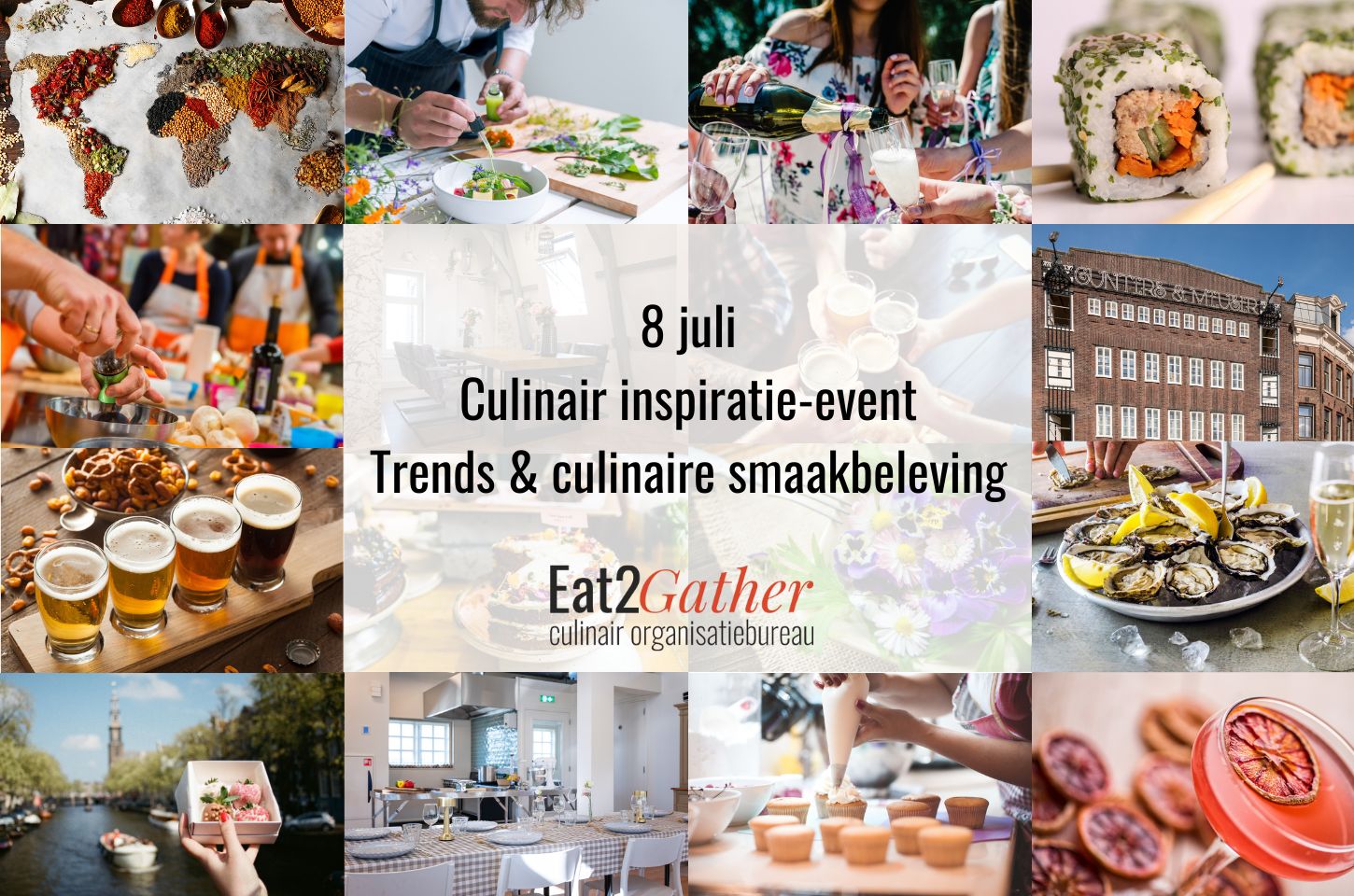 Persevenement trendpresentatie mousserende wijnen amusepairing